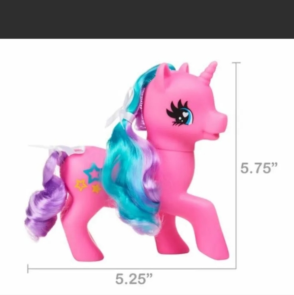 Kid Connection Unicorn Play Set 16 Pcs with Brush Comb Hair Ties & 4 Ponies - Picture 5 of 5